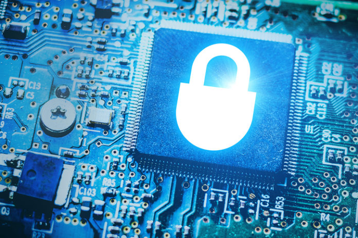 Cyber security concept.